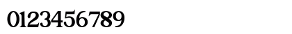 The Texterius Regular Numeric Preview