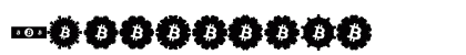Font Bitcoin Color Regular Preview