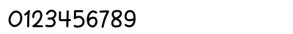 Cheerful Donuts Regular Numeric Preview