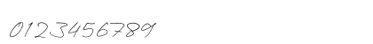 Dellany Signature Signature-Regular Numeric Preview
