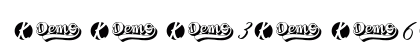 Bendhigola Script Script Numeric Preview