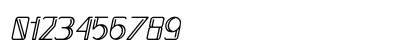 Walterson Italic Regular Numeric Preview