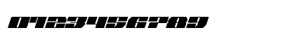 Joy Shark Semi-Condensed Italic Semi-Condensed Italic Numeric Preview