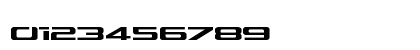 Outrider Semi-Condensed Numeric Preview