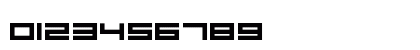 F-Zero GX Menu Font Bold Bold Preview