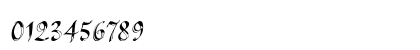 Hedera ITC TT Regular Numeric Preview