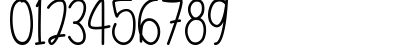 Leontine Regular Numeric Preview