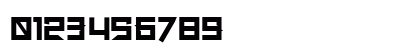 Super Maizen Regular Numeric Preview