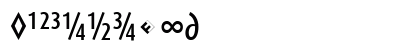 DaxCompact-MediumExpert Regular Numeric Preview