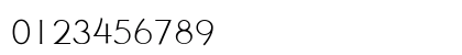 BernhardGothicSG Regular Numeric Preview