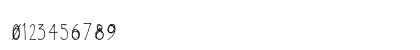 Fil Sans Semi-condensed Thin Numeric Preview