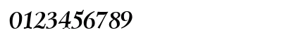 LazurskiCTT BoldItalic Numeric Preview