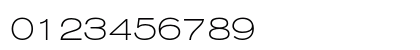 Gothic Extended AT ExtraLight Regular Numeric Preview