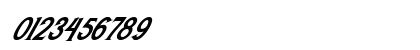 Morthwicks Plain Italic Numeric Preview