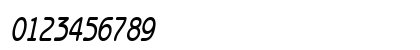 BeagleCondensed BoldItalic Numeric Preview