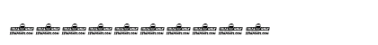 Unigeo64 Trial Extralight Italic Numeric Preview