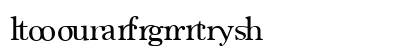 CK Woodbine Ligatures Regular Numeric Preview