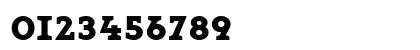 KeyBoldLiningNumbers Regular Preview