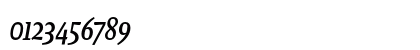 Malaga Narrow OT Reg Italic Preview