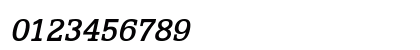 Eggo BoldItalic Numeric Preview