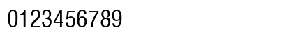 Helvetica Condensed Regular Preview