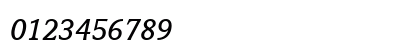 Avance Regular Italic Preview