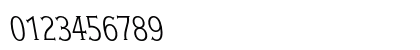 Ideal Gothic Oblique Oblique Numeric Preview