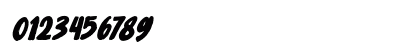 Hot Sauce Italic Numeric Preview