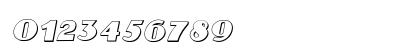 Aafia 3D Italic Preview
