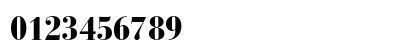 Bauer Bodoni Black Condensed Preview