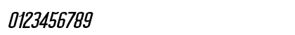 Baby Blues Italic Numeric Preview