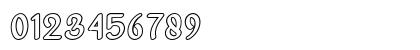 Vanjar Free Outline Numeric Preview