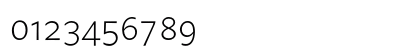 Legato Light Numeric Preview