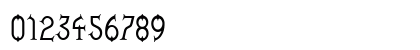 Zoroaster Regular Numeric Preview