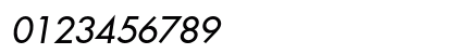 Futura Medium Oblique Preview