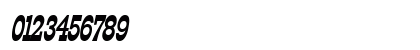CircusThin BoldItalic Numeric Preview