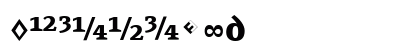 PageSerif-BoldExpert Regular Numeric Preview
