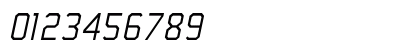 45DegreesLight Italic Preview