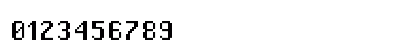 Pixel Operator HB SC Regular Numeric Preview