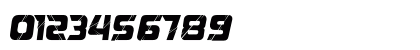 Reflected Regular Numeric Preview