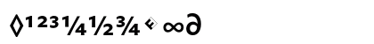 Legato Semi Bold Expert Numeric Preview