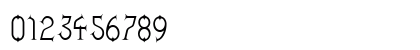 Zoroaster Regular Numeric Preview
