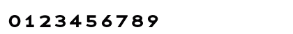 BaseNine Medium Numeric Preview