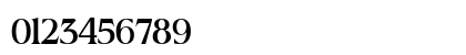 Romerio Regular Numeric Preview