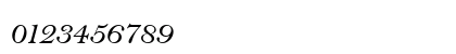 Bell T Italic Preview