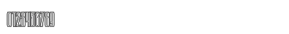 TauernECTT Regular Numeric Preview
