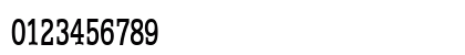 EggoThin Bold Numeric Preview
