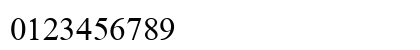 Symbol Regular Numeric Preview