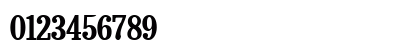 AIEgyptianCondensed Regular Numeric Preview