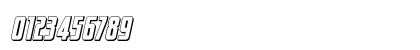 Captain Canaveral 3D Italic Italic Preview